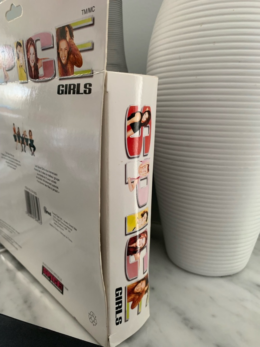 💜❤️💛💙🧡. RARE !! Spice Girls Brush, Comb & Mirror Set - White - Dead Stock - Picture 5 of 8